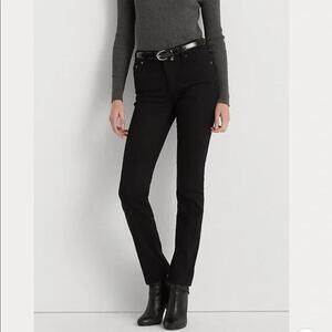 Lauren Ralph Lauren Modern Skinny Black Jeans Women's size 14